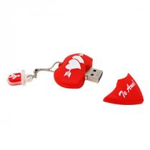 MEMORIAS PROMOCIONALES USB HEART 8 GB 